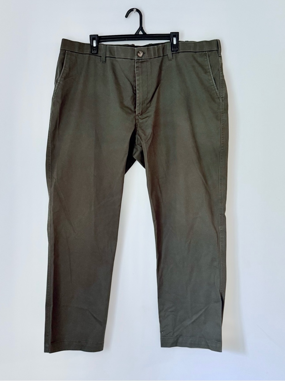 Denver Hayes Classic Khakis Olive Green Men's Chino Pants SZ.44